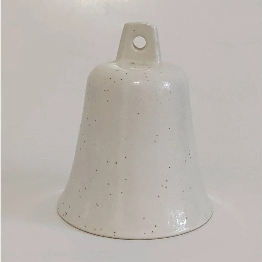 Vintage Death Valley National Park Souvenir Ceramic‎ Bell Speckled Glaze DVNP CA